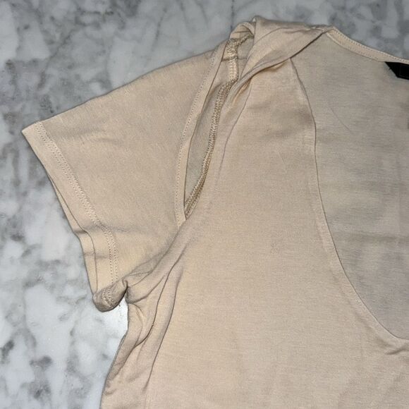 BCBG MAXAZRIA CREAM TOP S - Picture 3 of 6